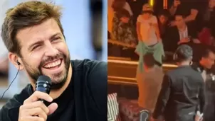 Gerard Piqué tuvo aparatosa caída en la presentación de su nueva liga de fútbol en México/Fotos: Instagram/Video: Instagram