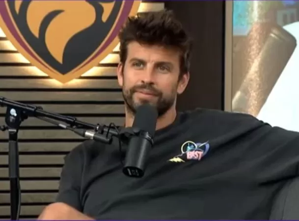 Gerard Piqué no pudo disimular su cólera ante el desatinado comentario de Ibai / Foto: Kings League