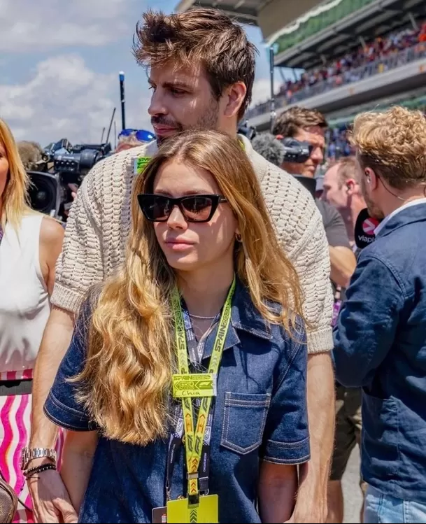 Enamorados y felices, así estuvieron el último domingo Gerard Piqué y Clara Chía en Montmeló en Barcelona/Foto: Instagram