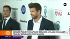 Gerard Piqué y Clara Chía Martí confirman su relación con romántico beso en público