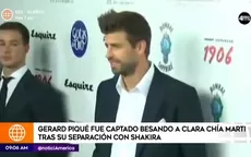 Gerard Piqué y Clara Chía Martí confirman su relación con romántico beso en público - Noticias de Gerard Piqué