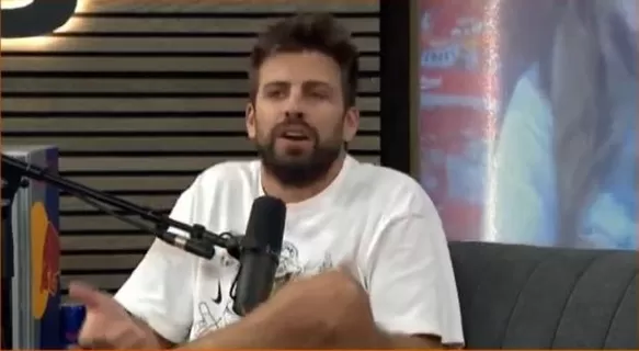 No es la primera vez que Piqué genera polémica durante un programa en vivo de la Kings League/Foto: Captura Kings League