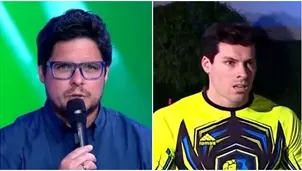 Gian Piero Díaz reclamó contra Patricio Parodi. Fuente: AméricaTV