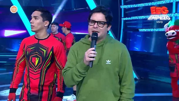 Gian Piero Díaz minimizó a Katia Palma como conductora. Fuente: AméricaTV Gian Piero Díaz minimizó a Katia Palma como conductora. Fuente: AméricaTV