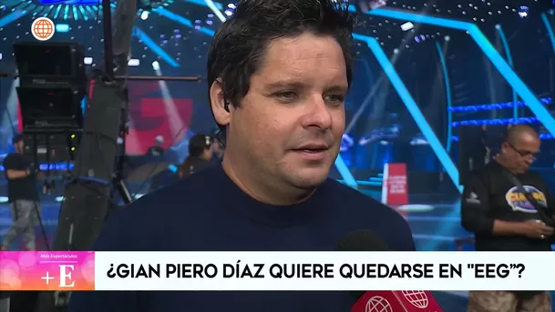 Gian Piero Díaz fue consultado sobre la idea de quedarse en 'Esto es Guerra' / Más Espectáculos Gian Piero Díaz fue consultado sobre la idea de quedarse en 'Esto es Guerra' / Más Espectáculos