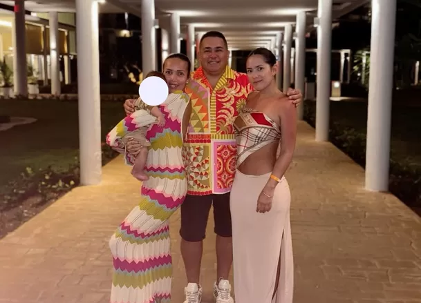 Gianella Marquina luce con uno de sus hermanos por parte de su padre Raúl Marquina /IG: @gianemarquina