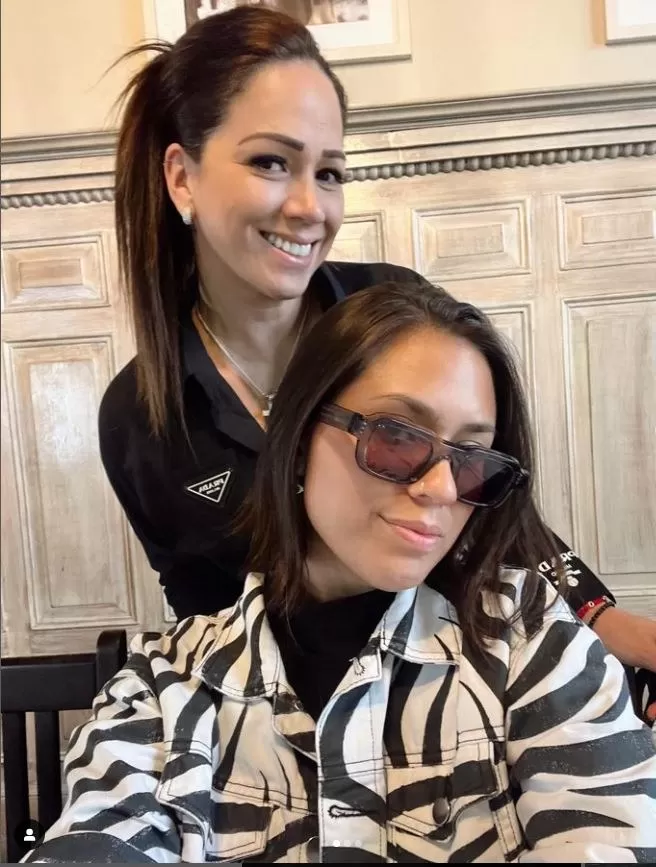 Gianella Marquina sorprendió a su madre Melissa Klug con un emotivo saludo en el Día del padre/Foto: Instagram