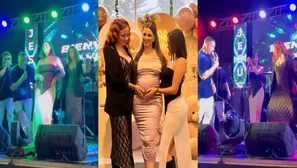 Hijas de Melissa Klug bailaron en el baby shower de su hermana Cayetana / Instagram