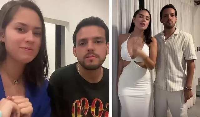 Gianella Marquina y su enamorado Gianluca Panez / Fuente: Instagram