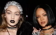 Gigi Hadid causa revuelo en las redes sociales tras insinuar que Rihanna espera gemelos  - Noticias de bella-hadid