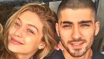 Hadid y Malik compartieron fotos en sus redes sociales. Foto: Eitmedia