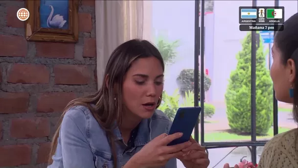 La rápida jugada de Gilary para asegurar dinero de Macarena / AméricaTV La rápida jugada de Gilary para asegurar dinero de Macarena / AméricaTV