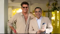 Gilberto Santa Rosa y Carlos Vives. Foto: Instagram