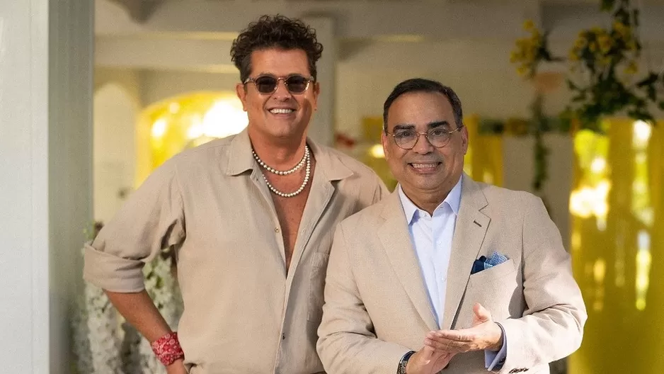 Gilberto Santa Rosa y Carlos Vives. Foto: Instagram