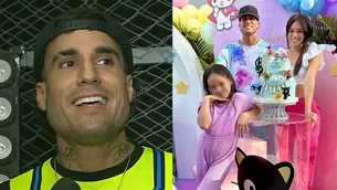 Gino Assereto habló de la fiesta de cumpleaños de su hija con Jazmín Pinedo / América Espectáculos