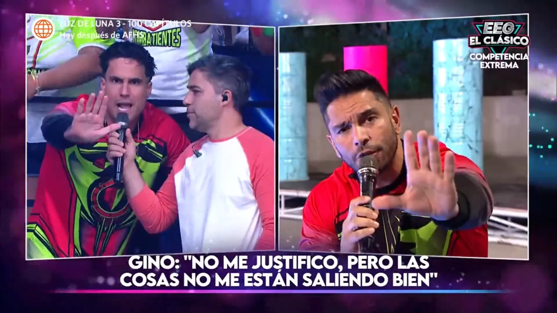 Gino Assereto se enfrentó a Rafael Cardozo tras pedir su suspensión. Fuente: AméricaTV