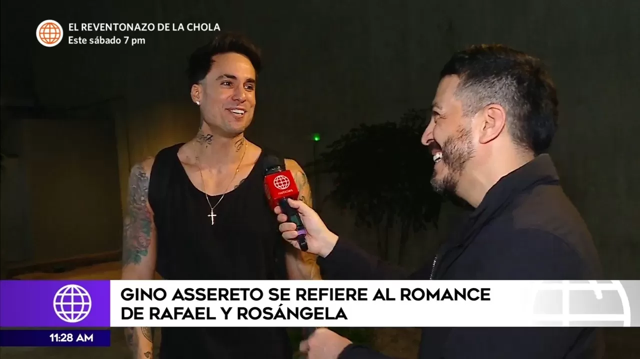 Gino Assereto habló de Rosángela Espinoza y Rafael Cardozo / América Televisión