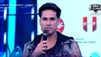 Gino Assereto se mostró agradecido de volver a EEG tras dos meses de ausencia. Fuente: AméricaTV