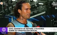 Gino Assereto respondió así a rumores sobre su orientación sexual - Noticias de ariana-assereto