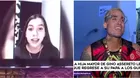 Gino Assereto se pronuncia tras sorpresivo mensaje de su hija Ariana en EEG 