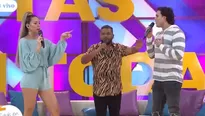 Gino Assereto llegó a conducir 'Estás en todas' con Sheyla Rojas y 'Choca' Mandros. Foto y video: América TV