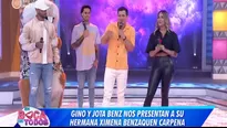 Gino Pesaressi genera los celos de Jota Benz y Gino Assereto por “coqueteo” con su hermana 