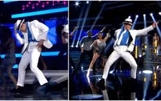 Gino Pesaressi obtuvo puntaje perfecto con show de Michael Jackson  - Noticias de gran-combo