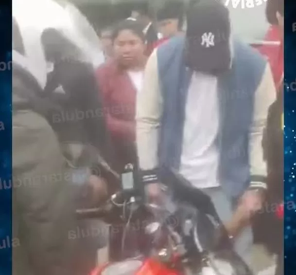 Gino Pesaressi se enfrentó a delincuente que estaba detenido en el piso / IG: instarandula