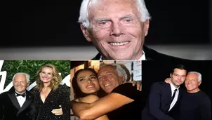 Figuras del espectáculo se despiden de Giorgio Armani con sentidos mensajes / AFP
