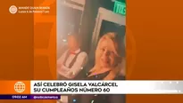 Gisela Valcárcel cumplió 60 años en Miami