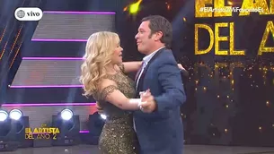 Todo iba con normalidad en ‘El Artista del Año’, cuando Gisela contó que había soñado con Lucho Cáceres