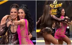 El Gran Show: Giuliana Rengifo y Leysi Suárez terminaron abrazadas y bailando juntas tras versus - Noticias de giuliana-rengifo