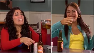 Gladys y Juana se emborracharon juntas por odio a Miguel Ignacio. Fuente: AméricaTV