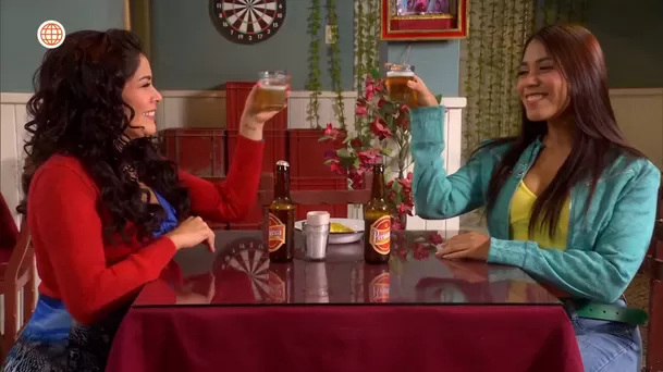 Gladys y Juana se emborracharon juntas por odio a Miguel Ignacio. Fuente: AméricaTV