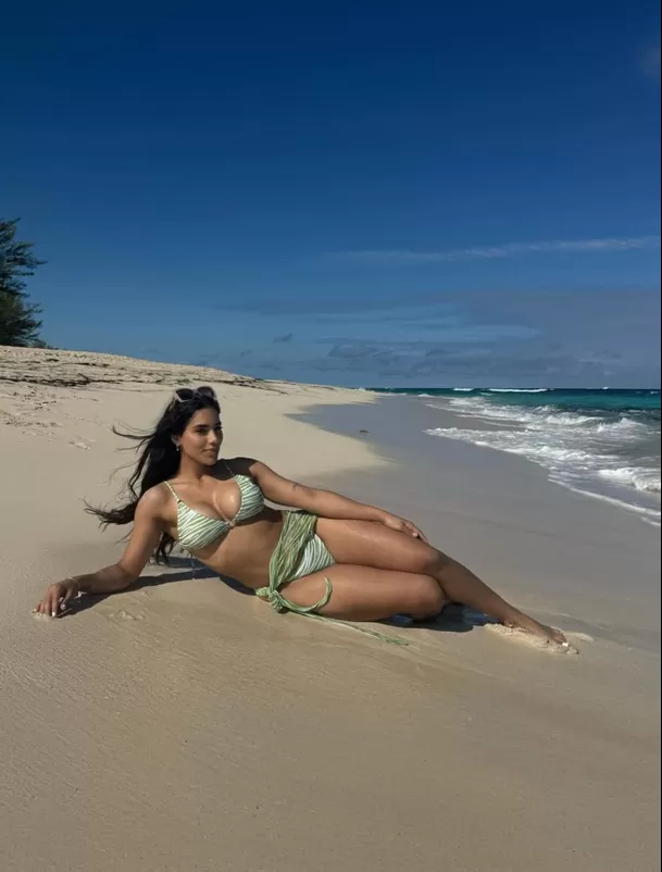 Gloria Palao disfrutó de sus vacaciones en un crucero junto a Austin Palao y su mamá. Foto: Instagram