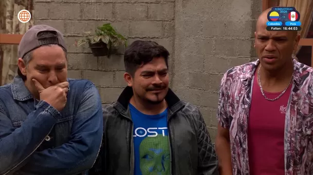 Los Gonzales quedaron aterrados tras creer que “mataron” a Cristóbal. Fuente: AméricaTV