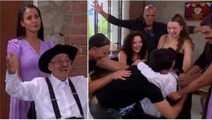 Los Gonzales lloraron de felicidad con el regreso de Don Gilberto tras creerlo muerto / AméricaTV