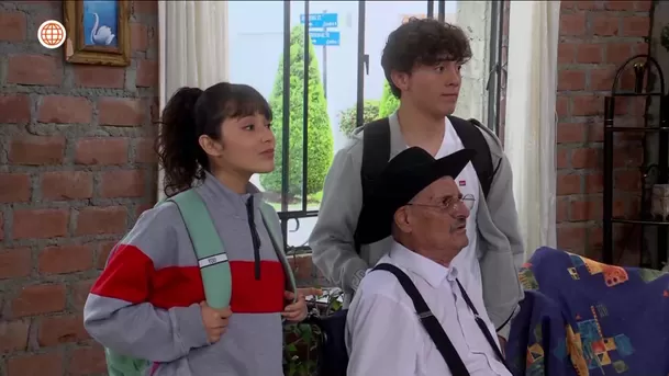 Estiven y Britani vivirán con don Gilberto en Las Nuevas Lomas / AméricaTV Estiven y Britani vivirán con don Gilberto en Las Nuevas Lomas / AméricaTV