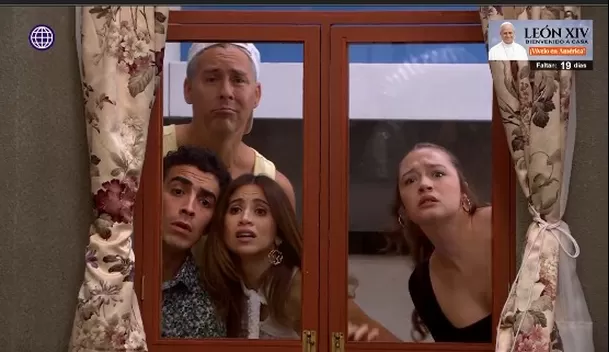 Los Gonzales suplicaron a Don Gilberto que los deje entrar/América TV