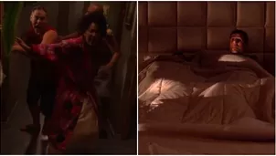 Los Gonzales y Maldini fueron sorprendidos mientras dormían por un fuerte temblor. Fuente: AméricaTV