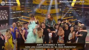 Amy G y Nesty. Foto-Video: América Noticias