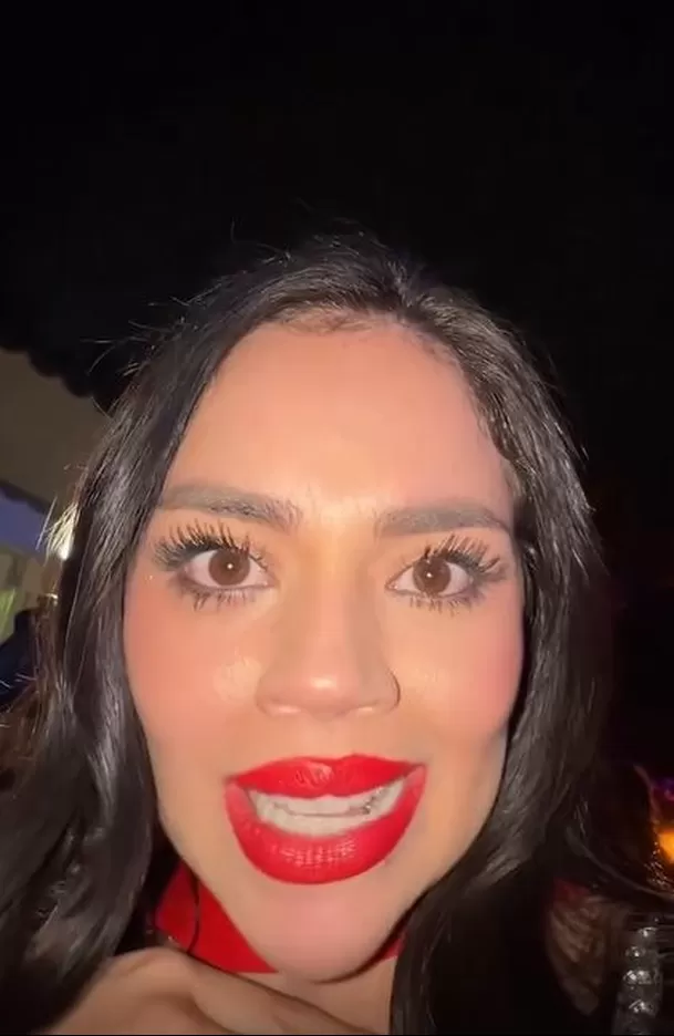 La reacción de Natalia Segura luego de ver que Greeicy le tocó las nalgas a Ignacio Baladán / Captura / IG: @ignaciobaladan