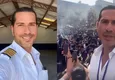 Gregorio Pernía sorprende en procesión del Señor de los Milagros