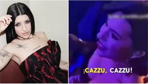 Gritan ‘Cazzu’ a Ángela Aguilar mientras subía al escenario / TikTok / Instagram
