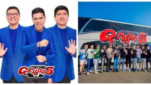 Grupo 5 asistió a los Billboard Latin Music Week en Miami/ Instagram