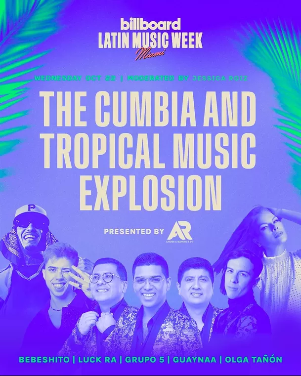 Grupo 5 en los Billboard Latin Music Week/ Instagram Grupo 5 en los Billboard Latin Music Week/ Instagram