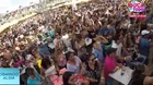 Grupo 5 puso a cantar y bailar a todos en Puente Piedra