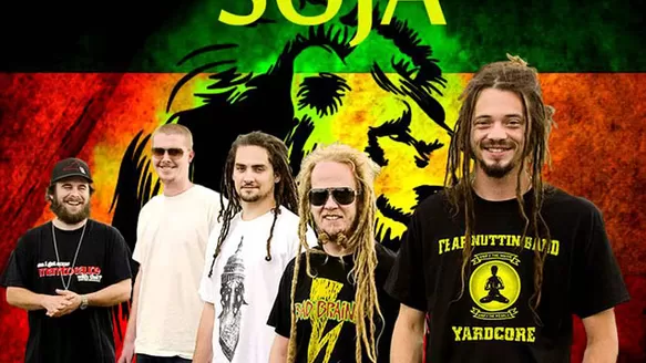 La banda de reggae Soja llegará al Perú el 6 de mayo. Foto: cienradios