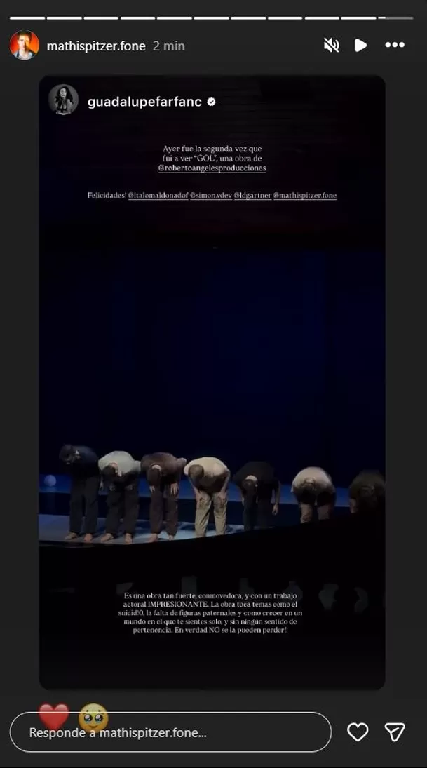 Guadalupe Farfán enterneció a sus seguidores al preparar galletas para el preestreno de la obra de Mathias Spitzer. Foto: América TV Guadalupe Farfán enterneció a sus seguidores al preparar galletas para el preestreno de la obra de Mathias Spitzer. Foto: América TV