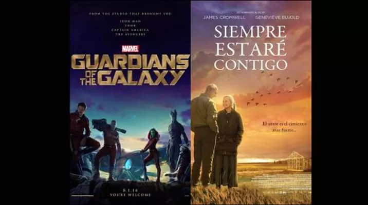 ‘Guardianes de la Galaxia’ y ‘Siempre estaré contigo’ entre los estrenos ‘Guardianes de la Galaxia’ y ‘Siempre estaré contigo’ entre los estrenos